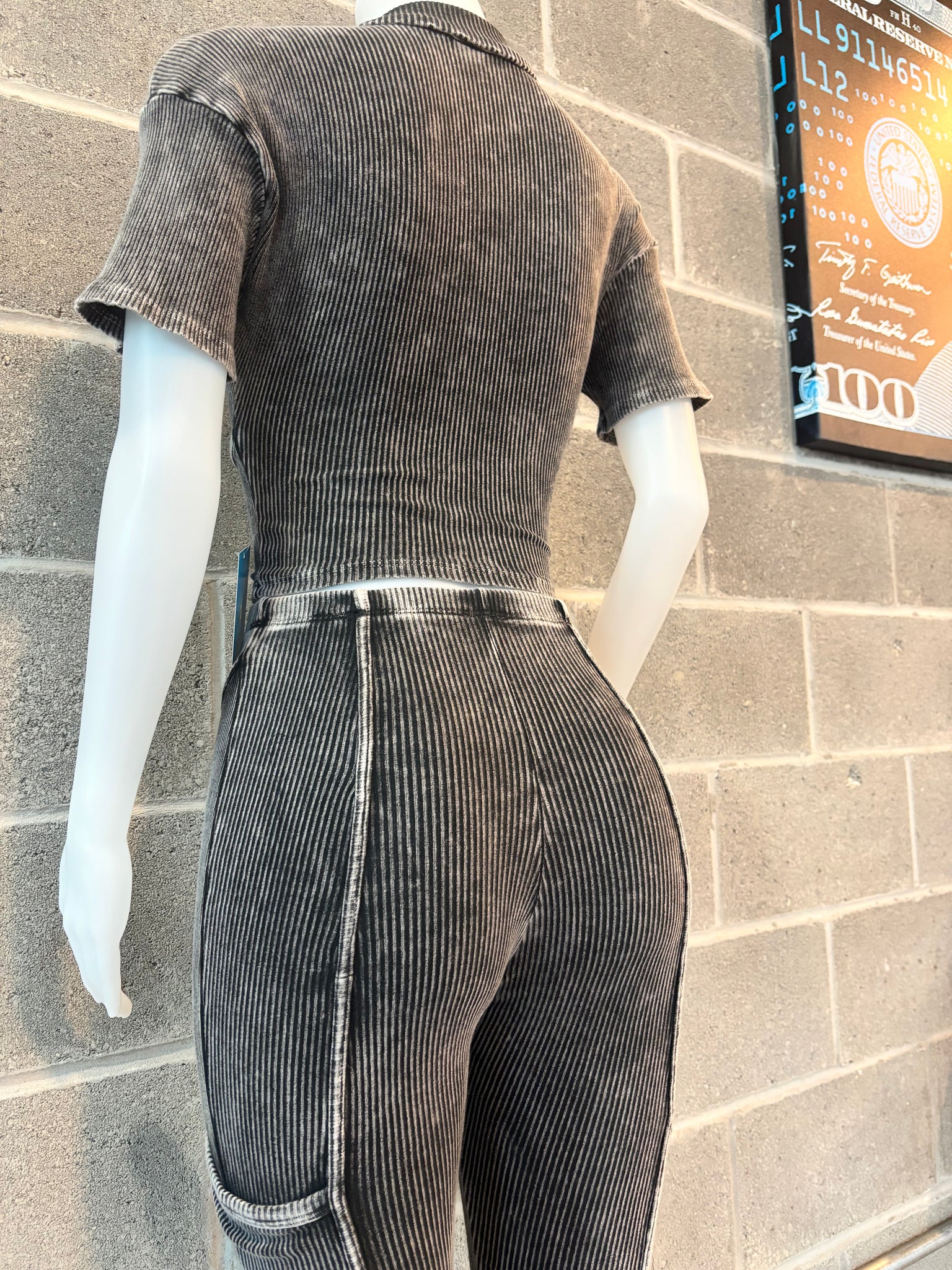 Black Washed Set