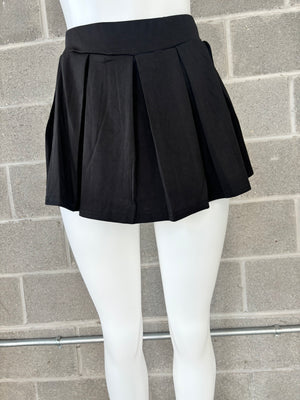 Pleated Skort