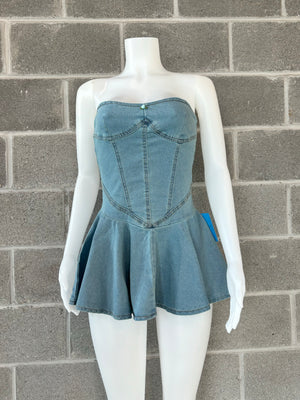 Denim Corset Dress