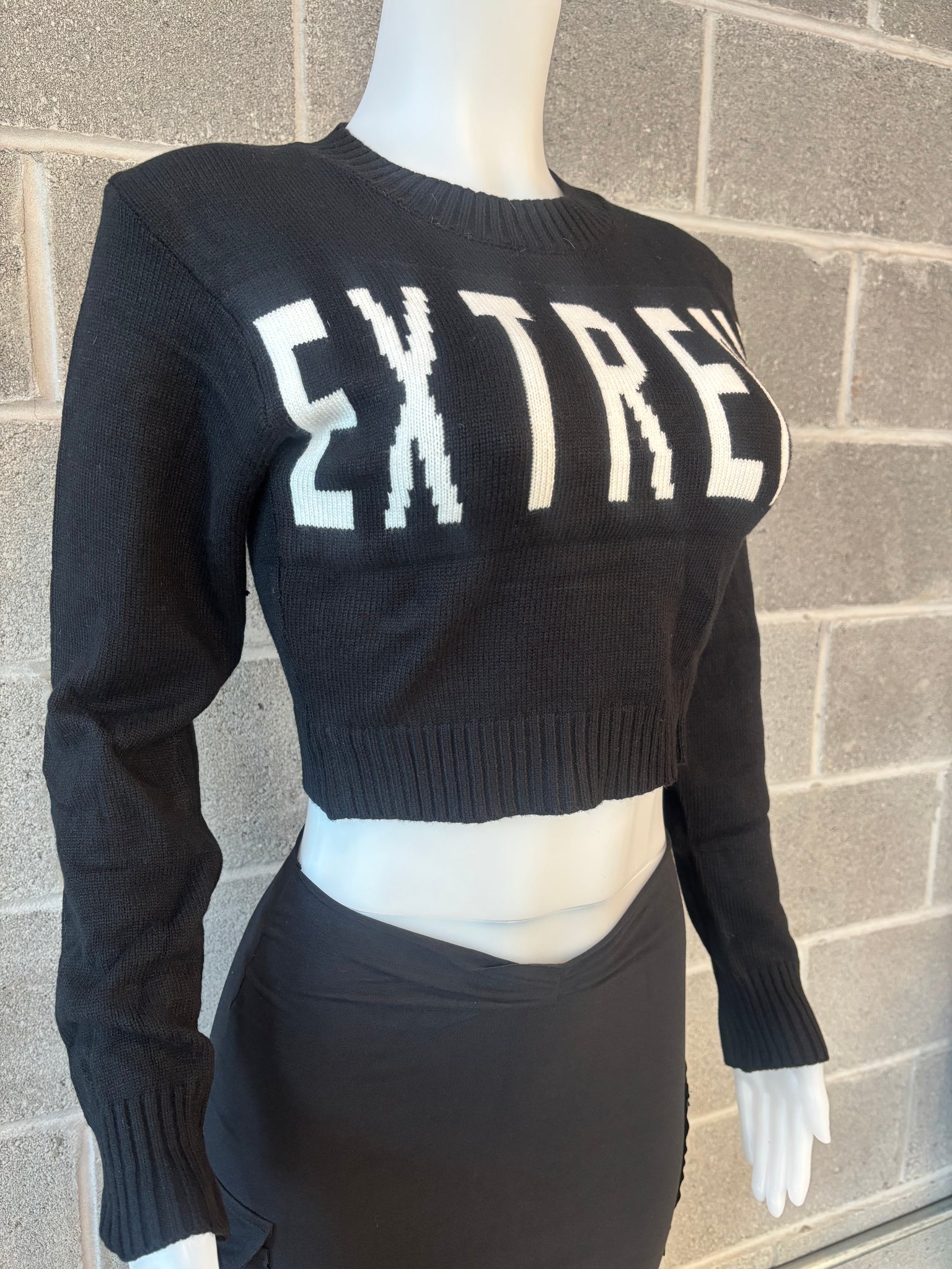 Extreme Cropped Sweater