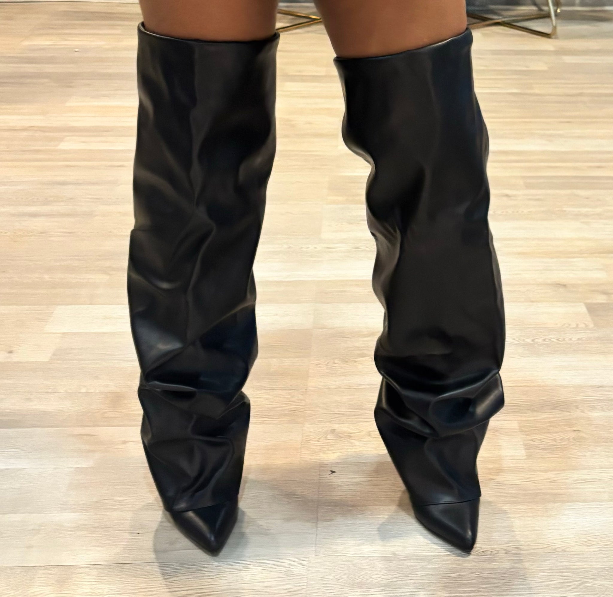 Tower Thigh High Boots