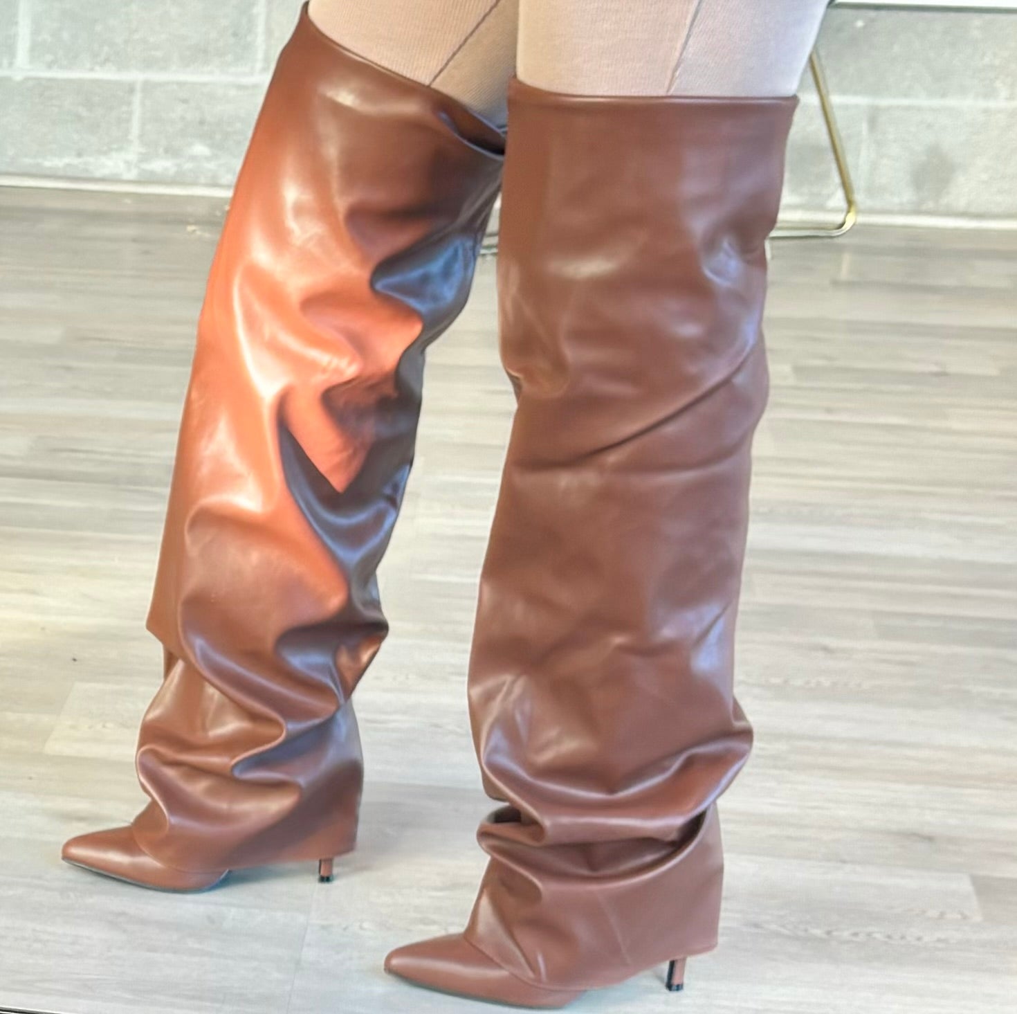 Tower Thigh High Boots