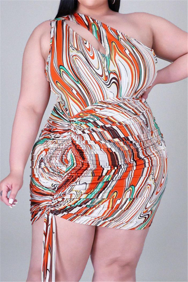 Swirl Mini Dress